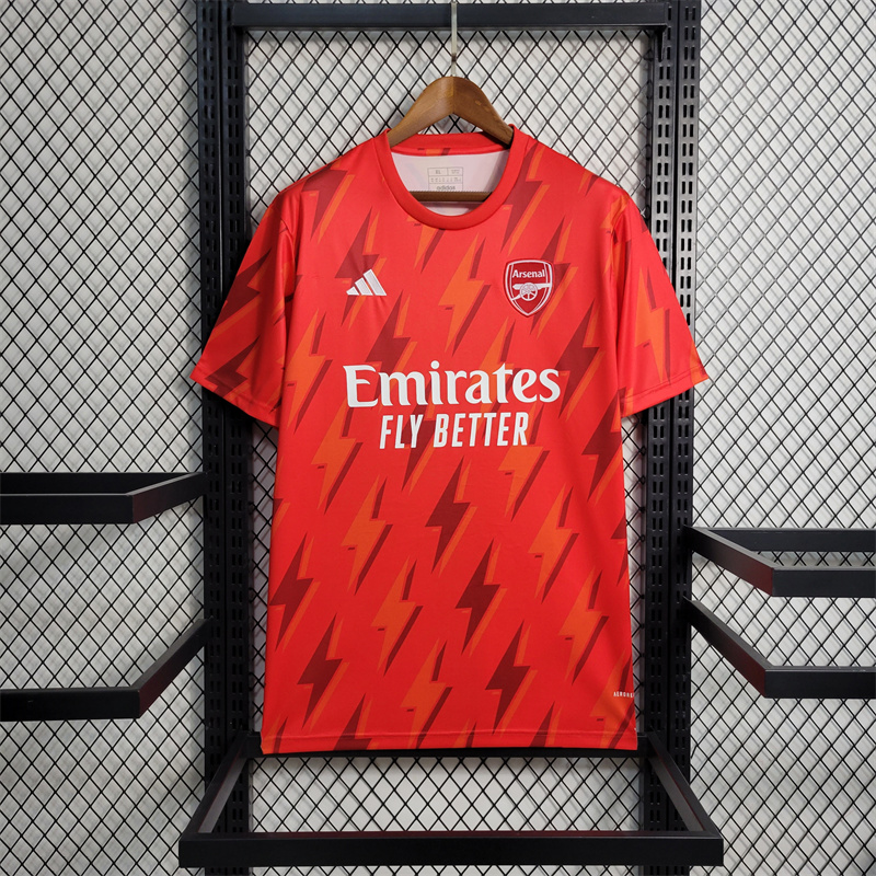 Arsenal 23/24 Red Training Jersey - Fans Version